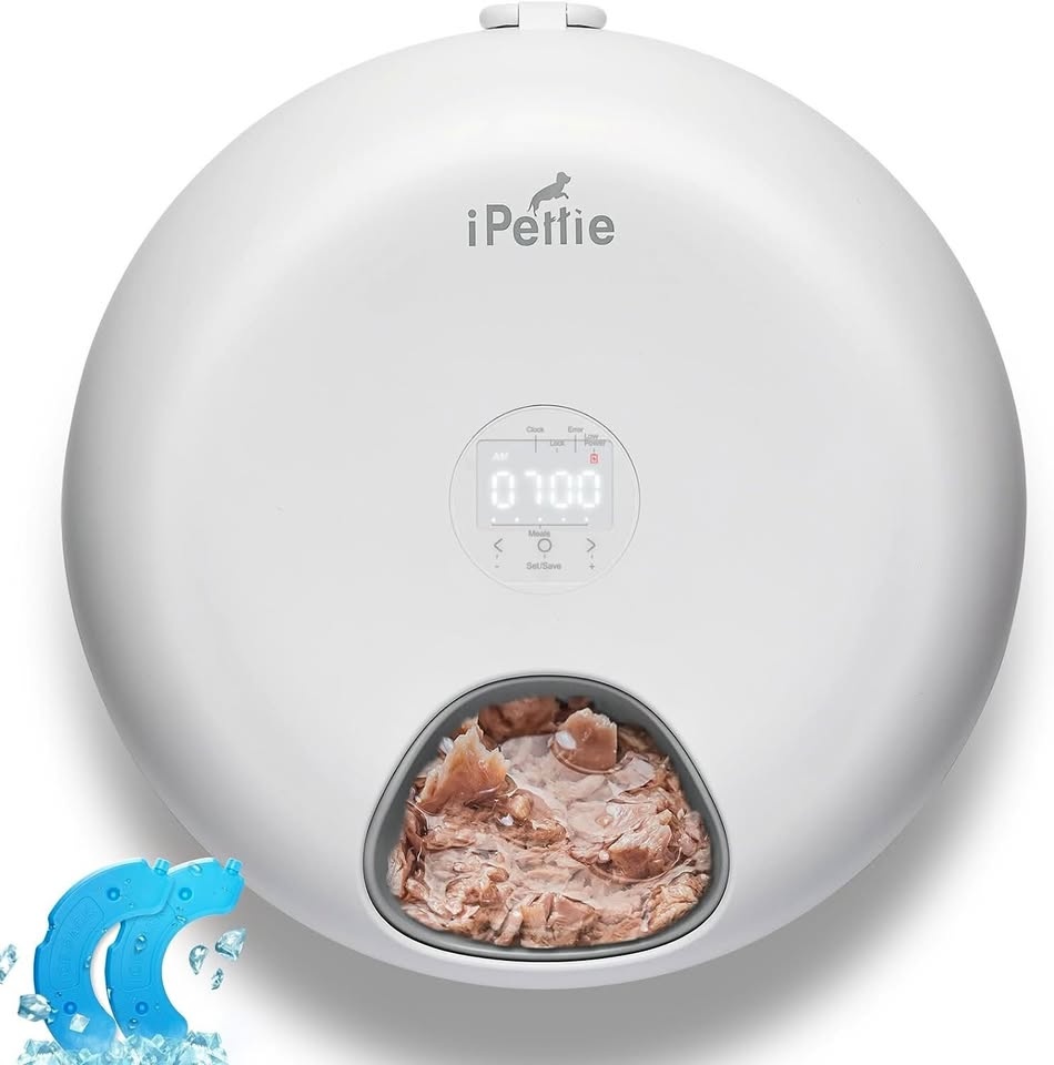 iPettie Automatic Pet Feeder with Ice Packs