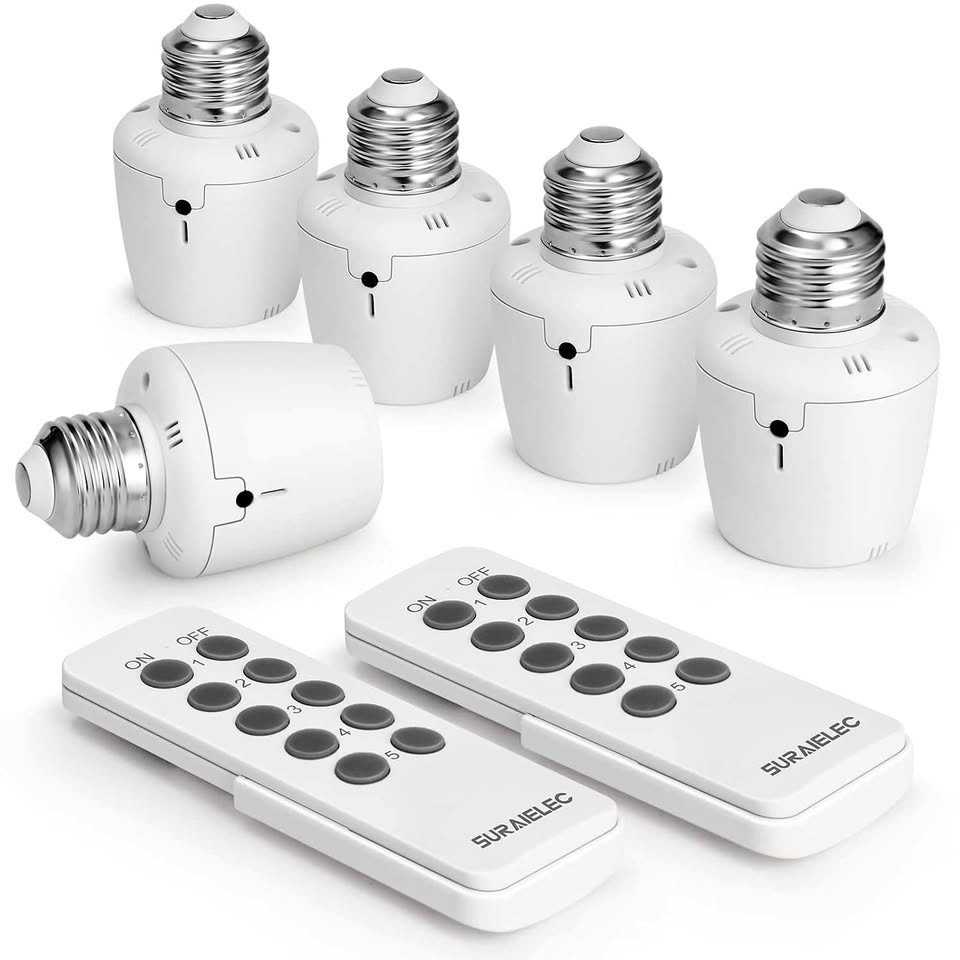 Remote Control Light Socket Set