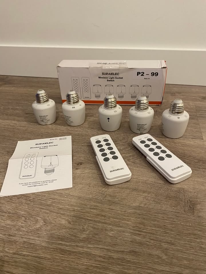Remote Control Light Socket Set - photo 2
