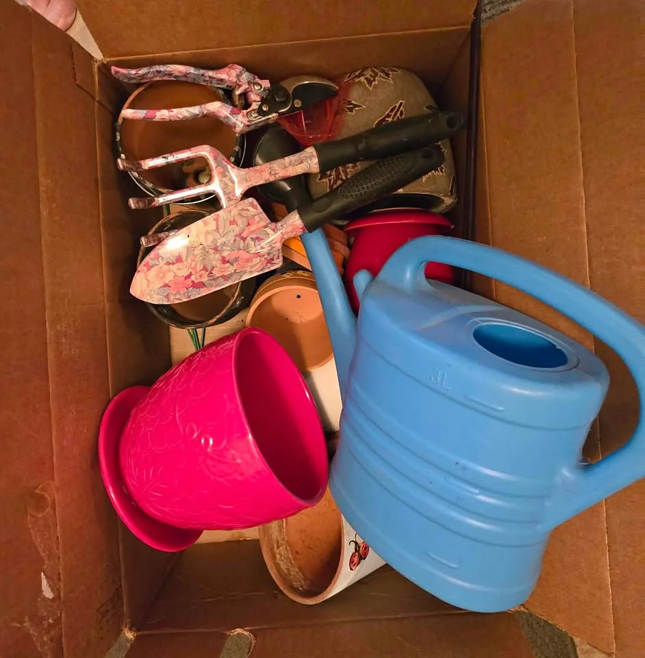 SOLD Garden tools and pots thumbnail