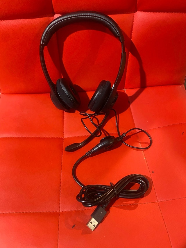 Logitech H390 USB-A Computer Headset - Black - photo 2