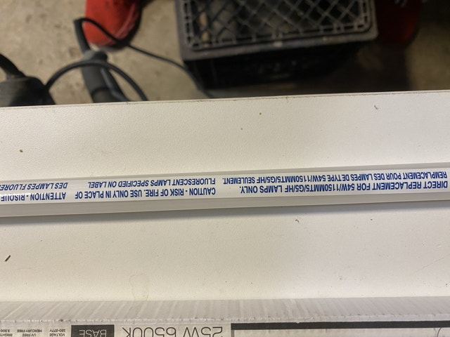 12 Pack HyperT5G-BC65F 25W 6500K Frosted LED Tube - photo 5