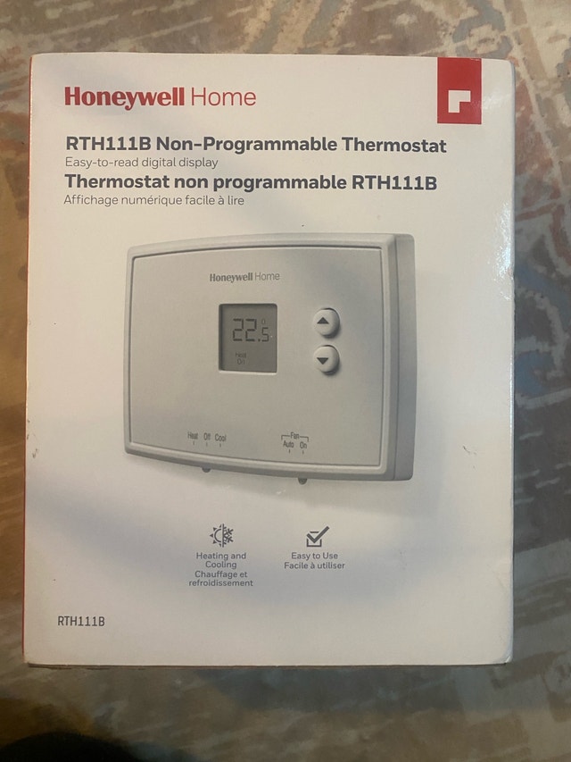 Honeywell Home RTH111B Digital Non-Programmable Thermostat - photo 3