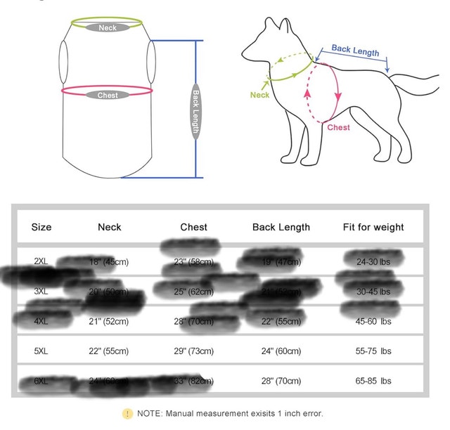 Dog Reflective Vest Fur Collar Adjustable Waterproof - photo 4
