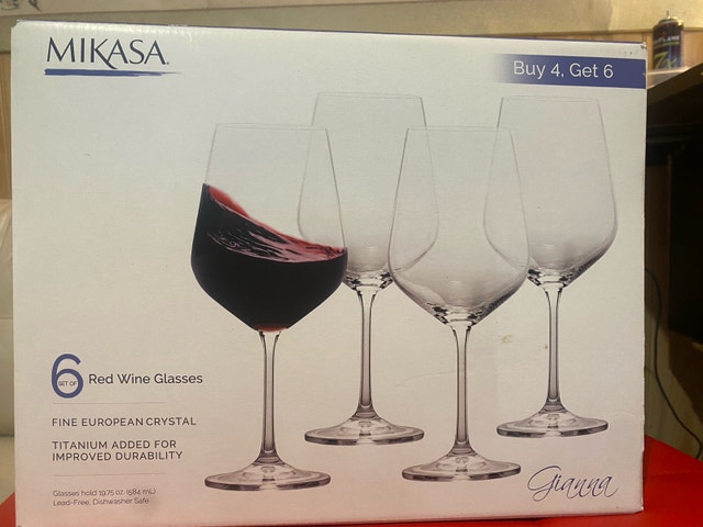 Mikasa Gianna Set of 6 Red Wine Glasses - photo 2