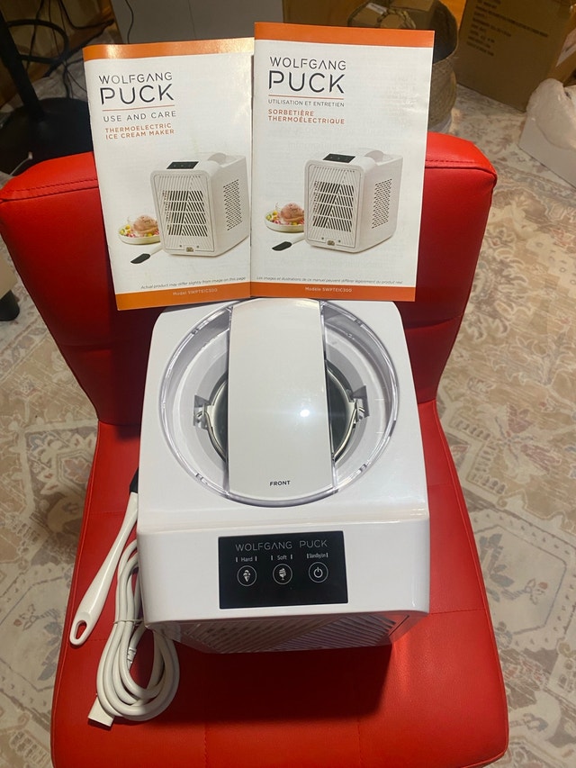 Wolfgang Puck Ice Cream Maker
