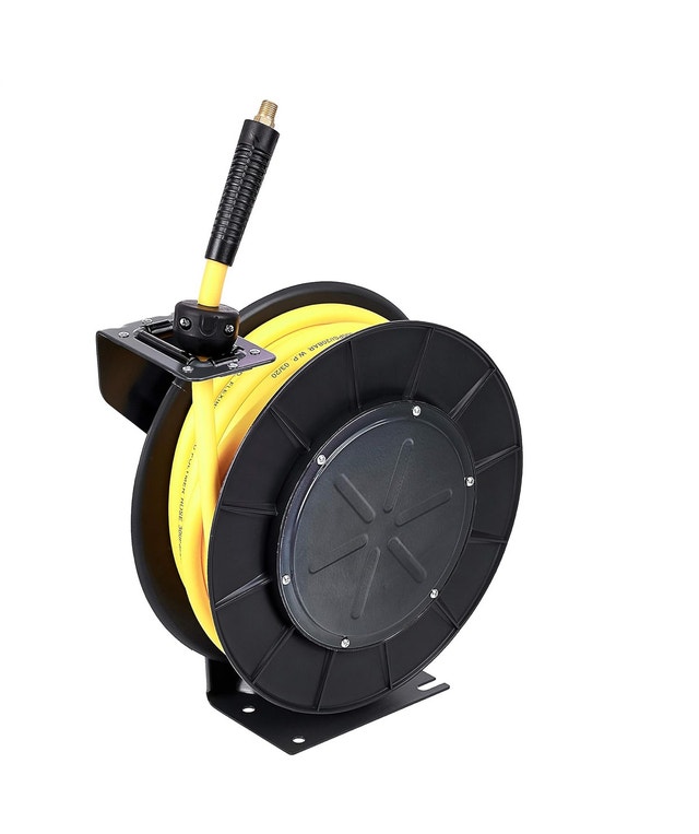 Commercial Heavy Duty Air Hose Reel, 3/8" x 50 - photo 5