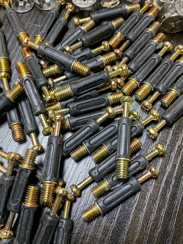 210 Pcs Furniture Connecting Hardware Cam Lock Fasteners Kit - photo 5
