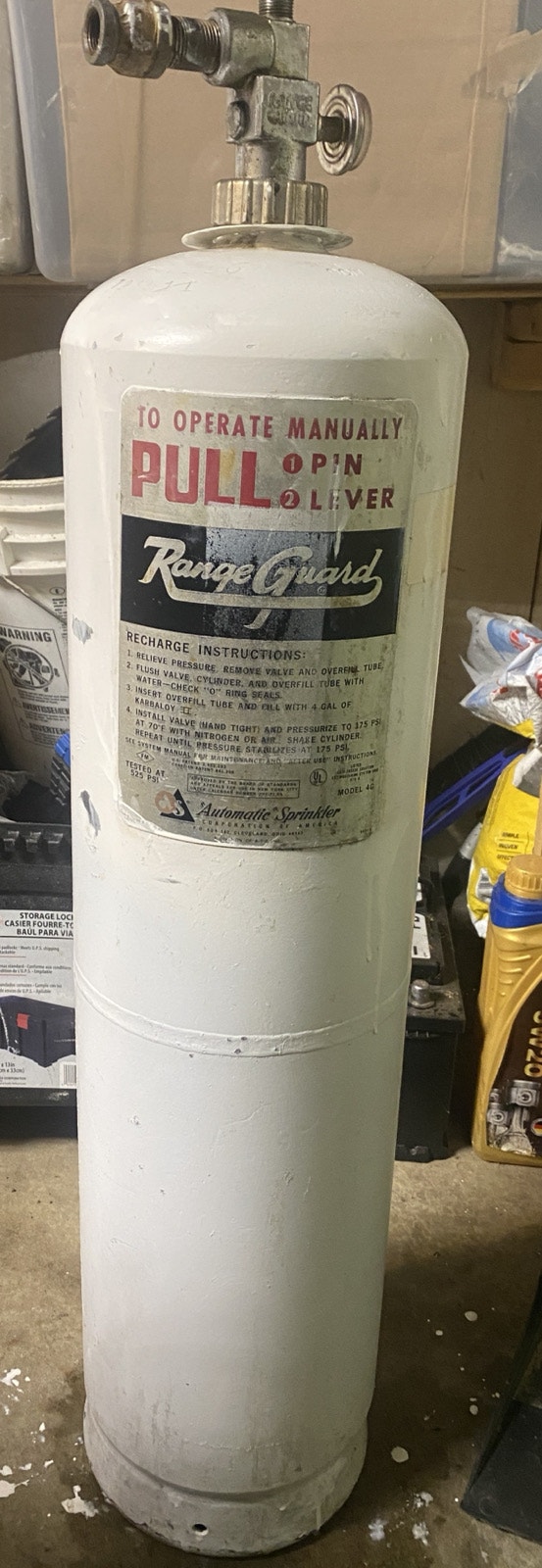 Range Guard wet chemical cylinde - photo 4
