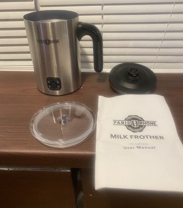 PARIS RHÔNE 4-in-1 Automatic Warm and Cold Milk Frothers