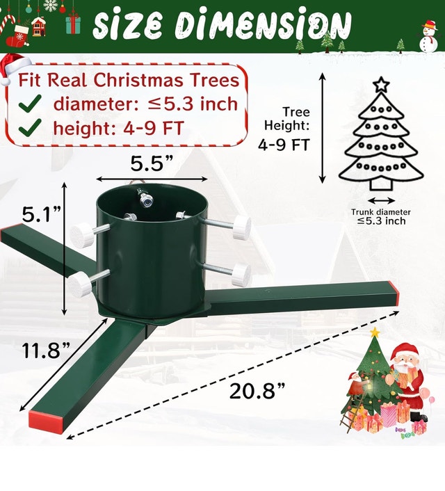 Detachable Sturdy Christmas Tree Stand - photo 4