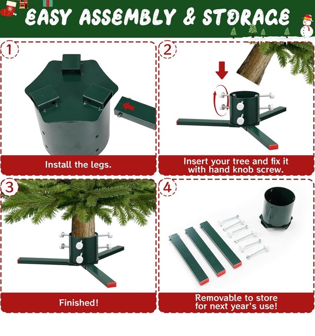 Detachable Sturdy Christmas Tree Stand - photo 5