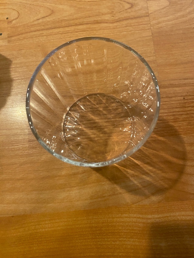 12pcs 4 Inch Clear Flower Ribbed Vases - photo 3