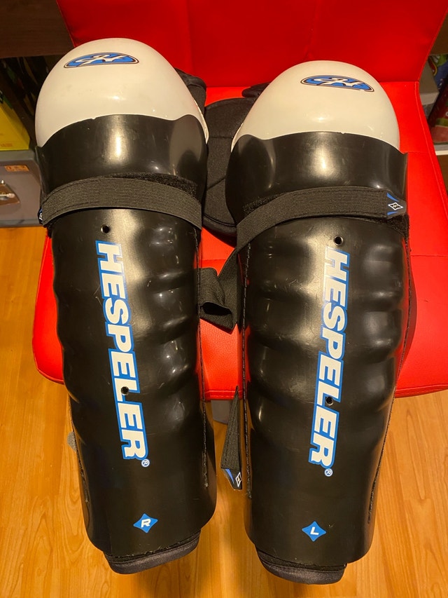Hespeler Rogue RX10 SR Hockey Shin Guards (16 Inch)