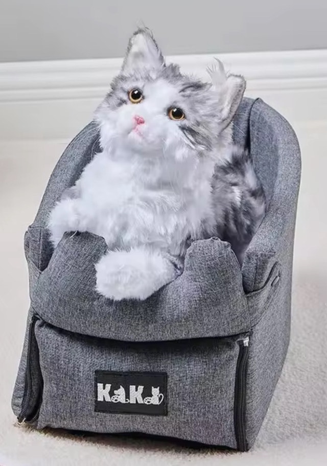 Portable Double-Sided Design Pet Car Seat - photo 5