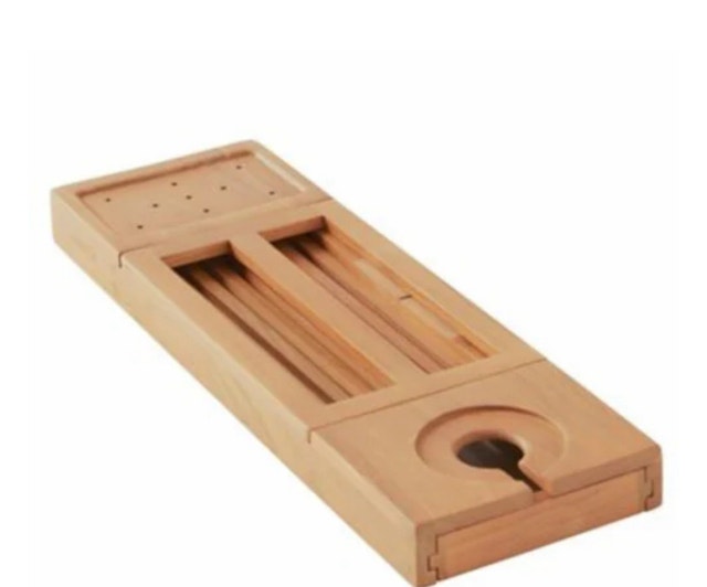 Haven	Teak Expandable Tub Tray - photo 4