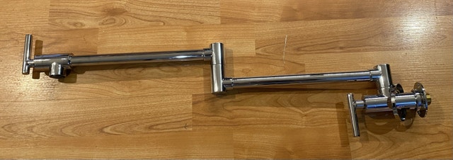 Double-Handle Wall Mounted Pot Filler Faucet - photo 4