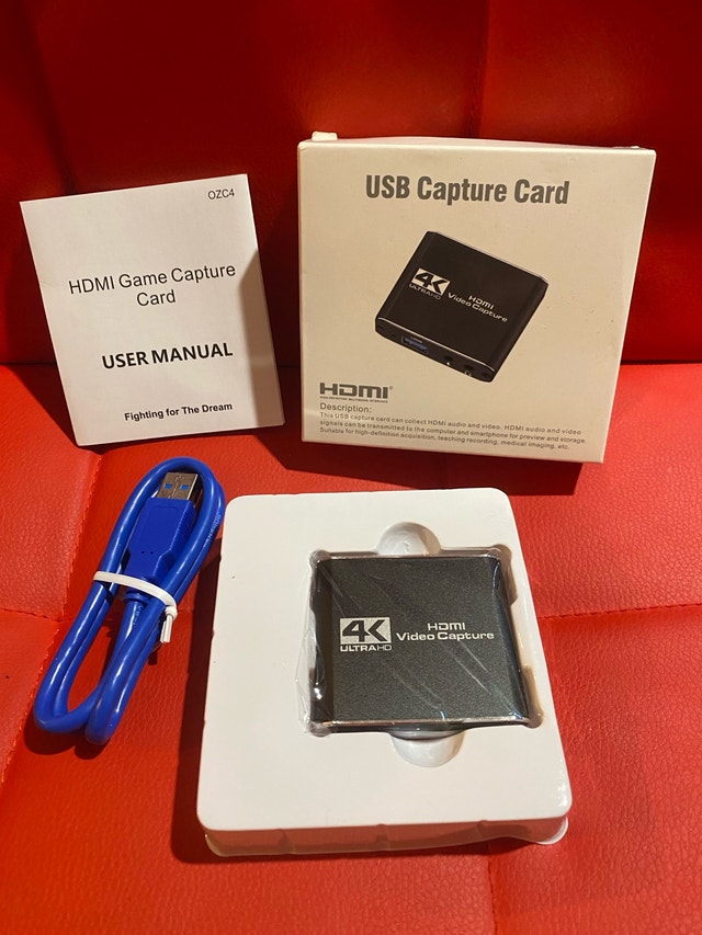4K UltraHD HDMI Video Capture Card