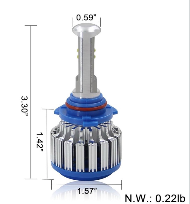 RCP Turbo LED Headlight Conversion Kit - photo 3