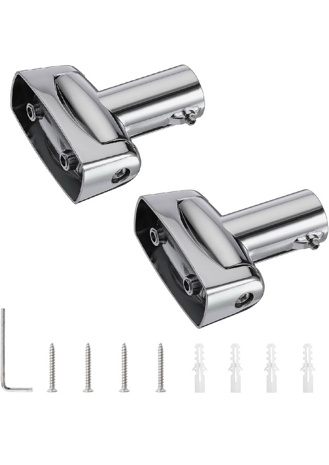 2 Pack Shower Curtain Rod Brackets - photo 3