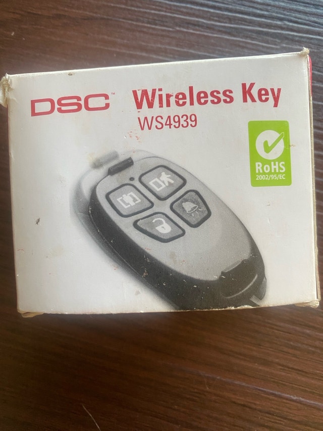 DSC WS4939 Wireless Key Fob