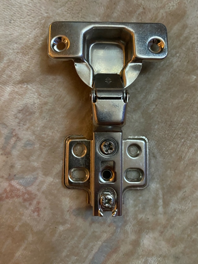 20 Pack Heavy-Duty Frameless Cabinet Hinges - photo 2
