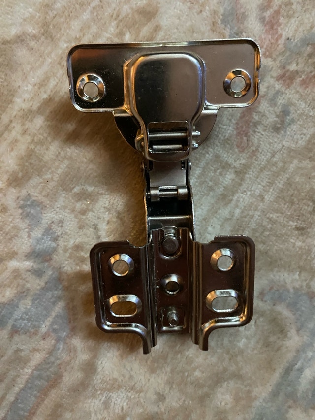20 Pack Heavy-Duty Frameless Cabinet Hinges - photo 3