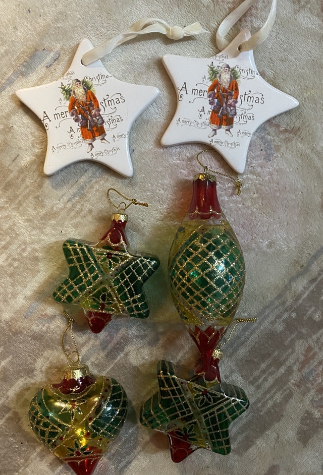 Set of 16 Christmas Tree Ornaments - Assorted Styles - photo 2
