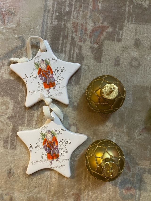 Set of 12 Assorted Christmas Ornaments - photo 4