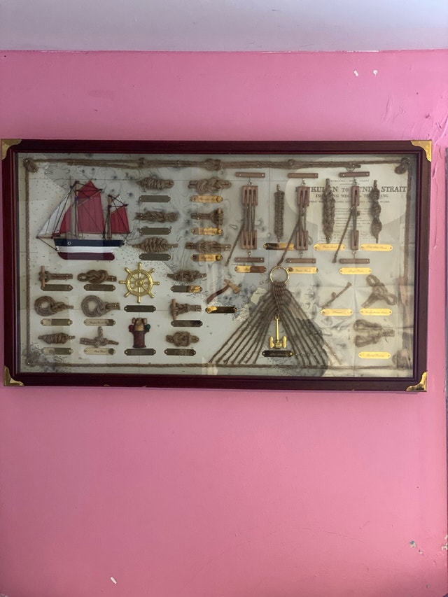 Nautical Knots Framed Display