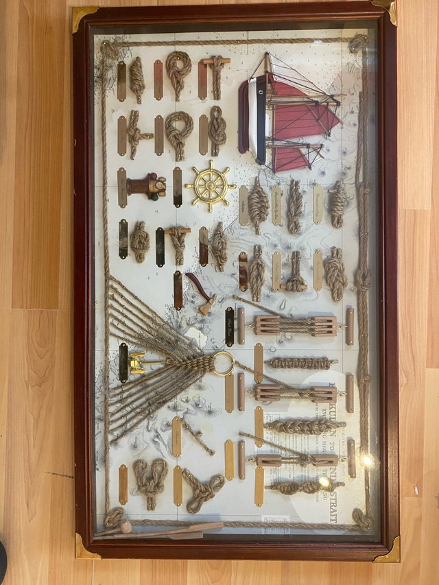 Nautical Knots Framed Display - photo 2