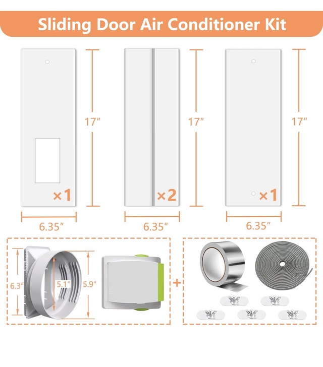 Portable Air Conditioner Window Vent - photo 4
