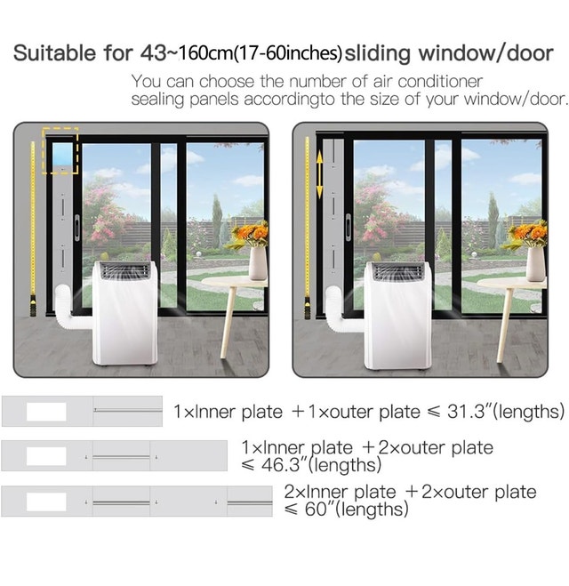 Portable Air Conditioner Window Vent - photo 5