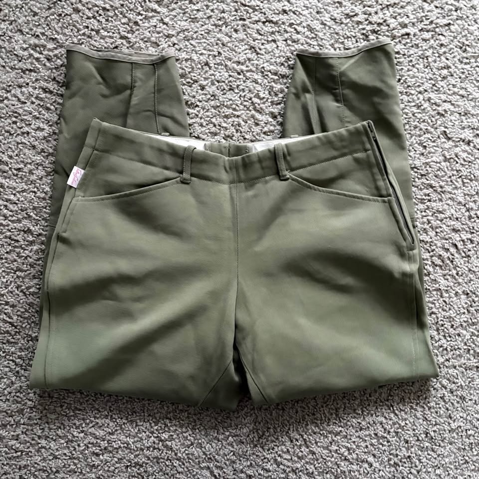 The Tailored Sportsman Breeches Size 30 Green - photo 2