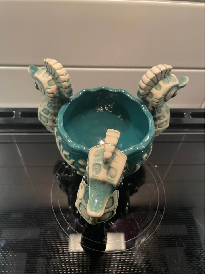 TIKI Bar Decor Set – Seahorse + Scorpion Bowls - photo 5