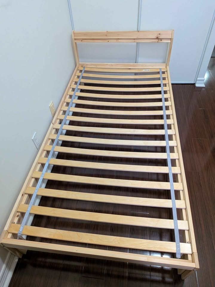 IKEA Twin Bed Set - NEIDEN Frame & ÅGOTNES Mattress - photo 3