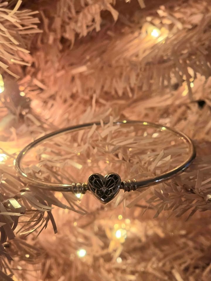 Pandora Moments Spring Butterfly Clasp Bangle - Silver NEW & In - photo 2