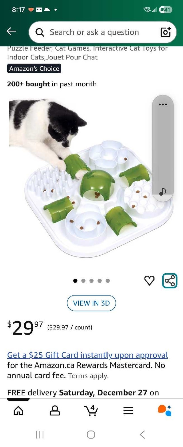 Catit Food Puzzle Toy