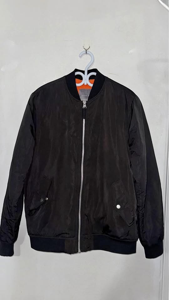Zara Padded bomber jacket