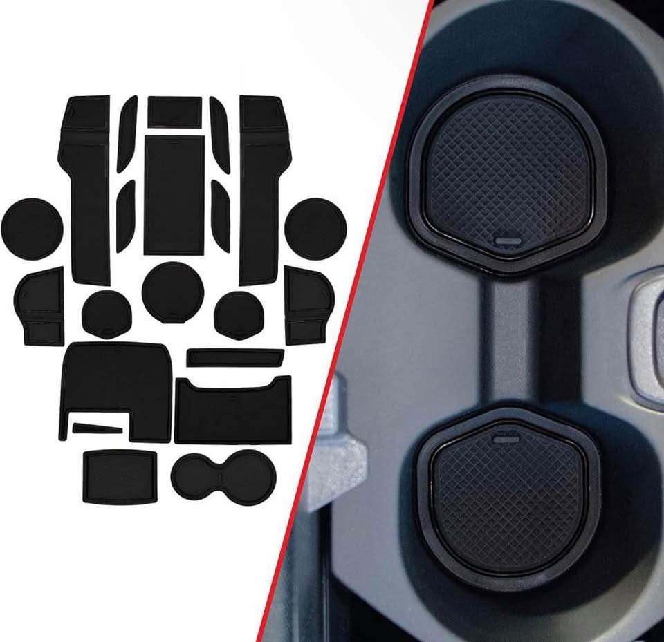 Interior Non Slip Anti Dust Cup Holder Inserts - photo 2