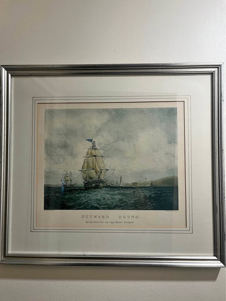 FOR SALE — Nautical Print “Outward Bound”