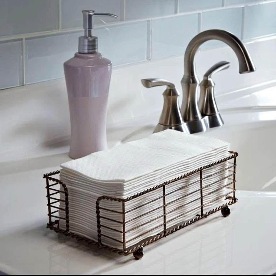 Bronze Guest Towel Holder - Brand New!