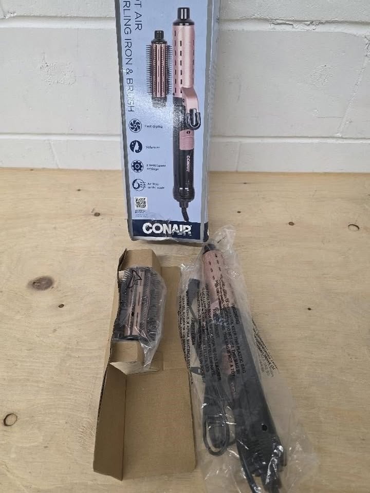 Hot Air Brush & Curling Iron - New in Box! - photo 2