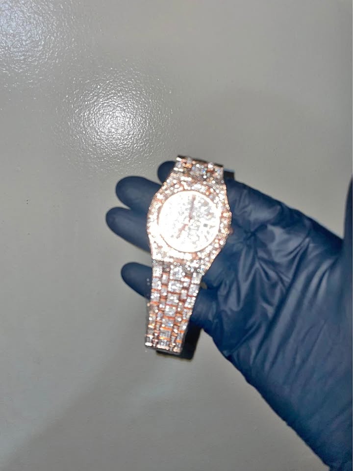 ICED OUT WATCH AP STYLE BRAND NEW