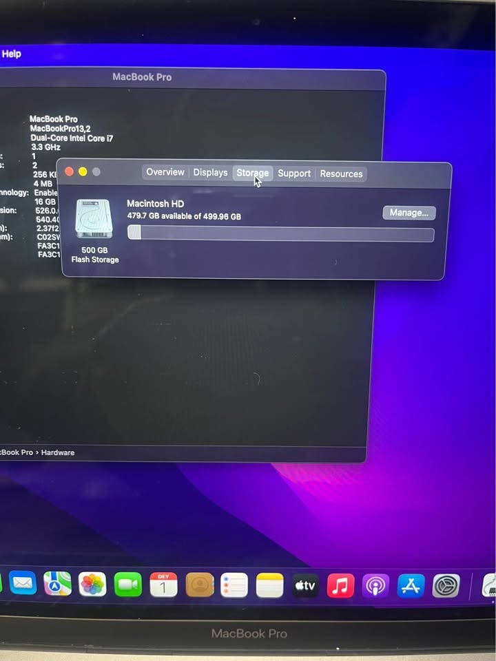 3.3Ghz i7 16GB 512SD - MacBook Pro 13” Touchbar - photo 5