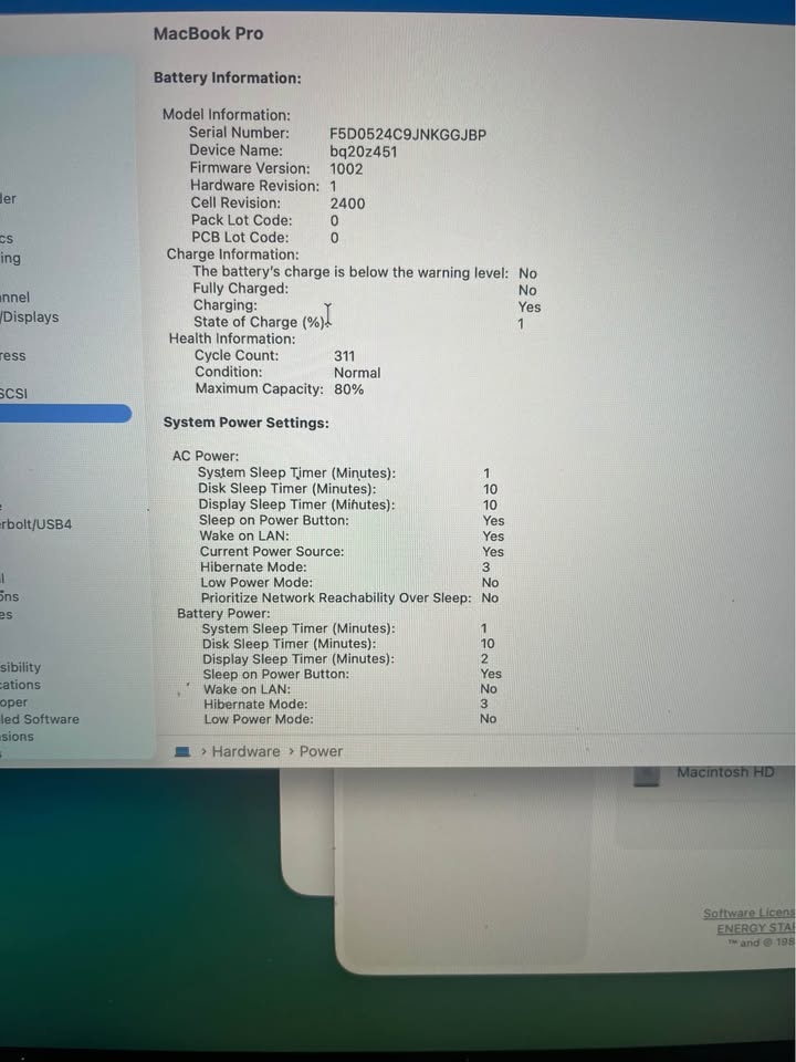 M1 Pro 16GB 256SSD - 13” Apple Macbook Pro - photo 5