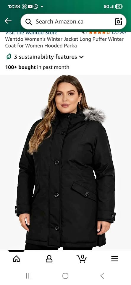Brand New Winter Jacket Plus size