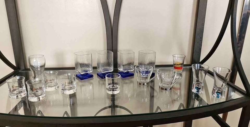 Drinkware & Liqueur Glasses - Many VINTAGE