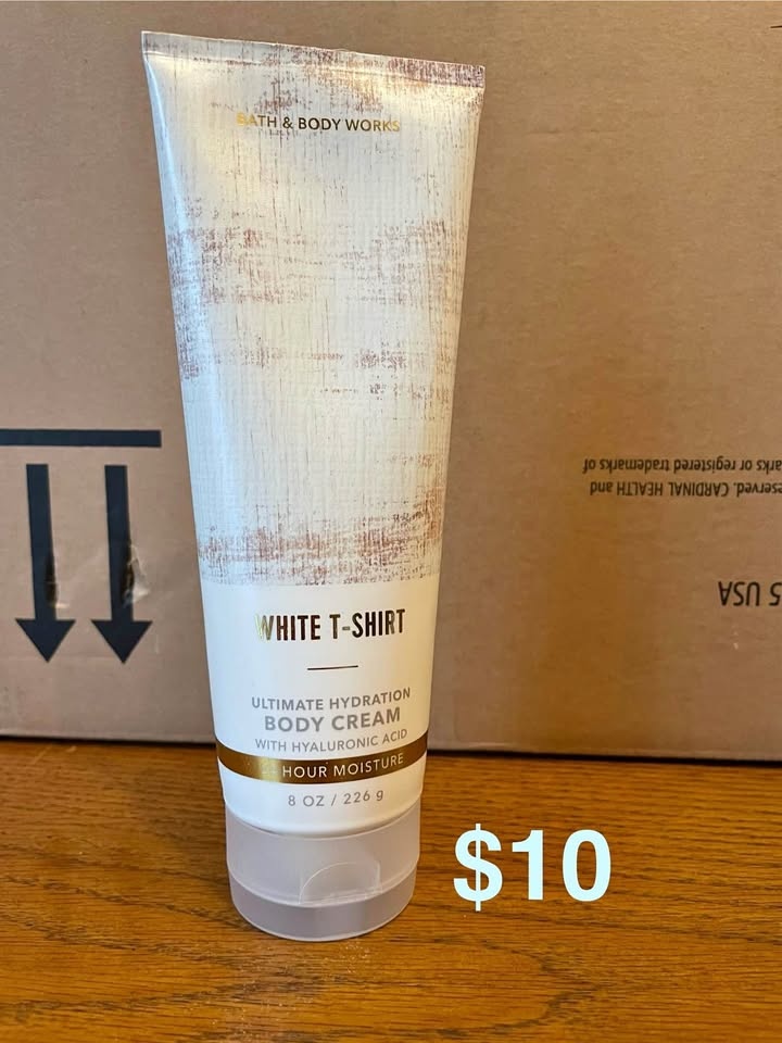 Bath & Body-White T-shirt Body Cream