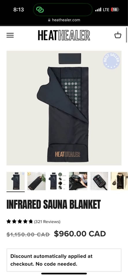 Infrared sauna blanket BNIB - photo 4